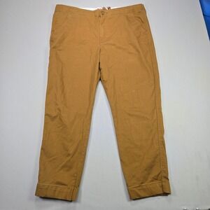 Levis XX Chino Jogger Pants Mens XL Brown Harvest Gold Stretch A4761-0003